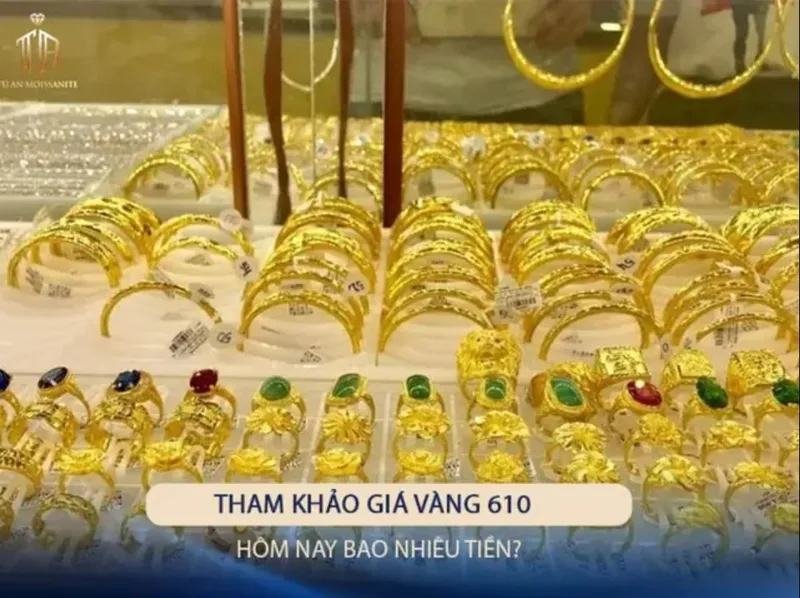 Theo dõi giá vàng 610 đều đặn giúp người mua chọn thời điểm giao dịch hợp lý hơn.