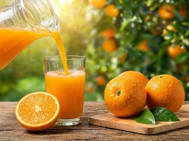 Ăn cam nguyên múi giúp kiểm soát khẩu phần tốt hơn nước ép